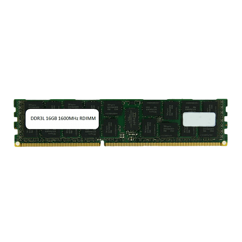 Модуль серверной памяти б/у Micron DDR3L 16GB MT36KSF2G72PZ-1G6 1600MHz RDIMM